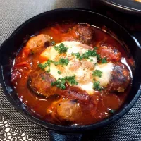 マッシュルームの肉詰め| ユミさん