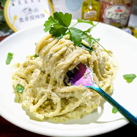 「ＭＣ　アンチョビーソース」を使ってみたSnapdishの料理・レシピ写真:🌏『世界の食卓探検隊』🇮🇹イタリア料理
【🇮🇹ブロッコリーのペストパスタ】