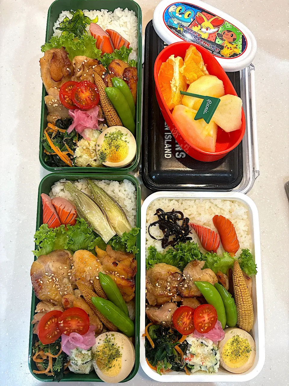 2025,05,23 三男遠足♡リクの塩麹鶏とポテトサラダ楽しんで来てね🎶お弁当🍱|kayoo_ch517♡3太郎1姫２モル♡81line Maさん