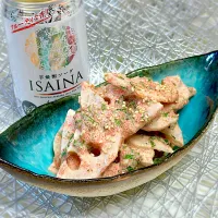 おかちさんの料理 れんこんの明太サラダ🍀