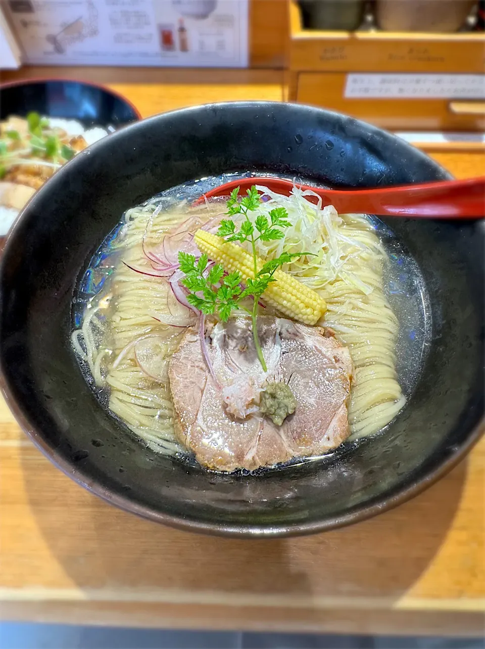 蟹だし冷やしそば@焼きあご塩らー麺たかはし 上野店|morimi32さん