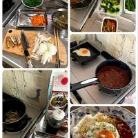 一人暮らしの作り置きとお昼ご飯🍚