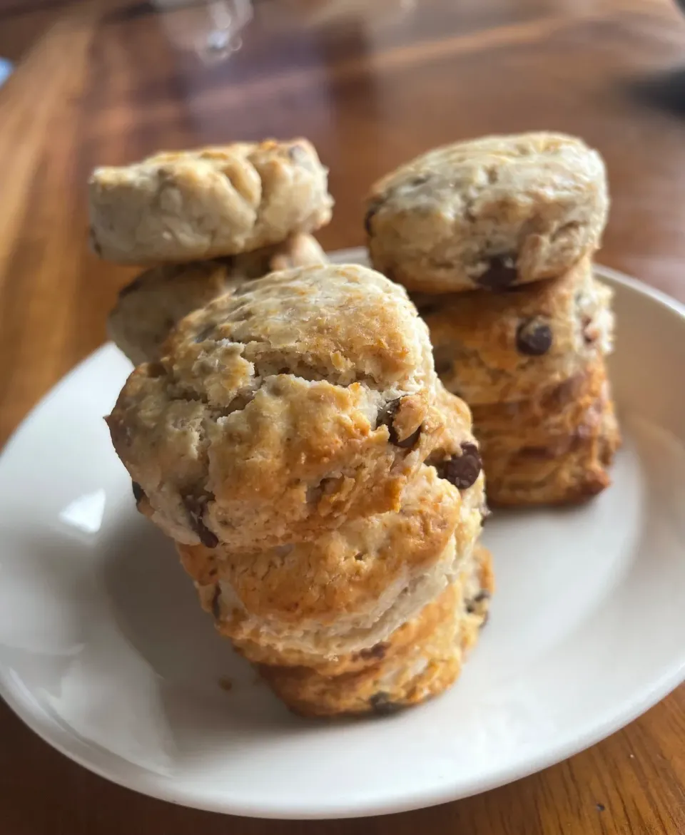 米粉とオートミールのチョコチップスコーン|Tam1111さん