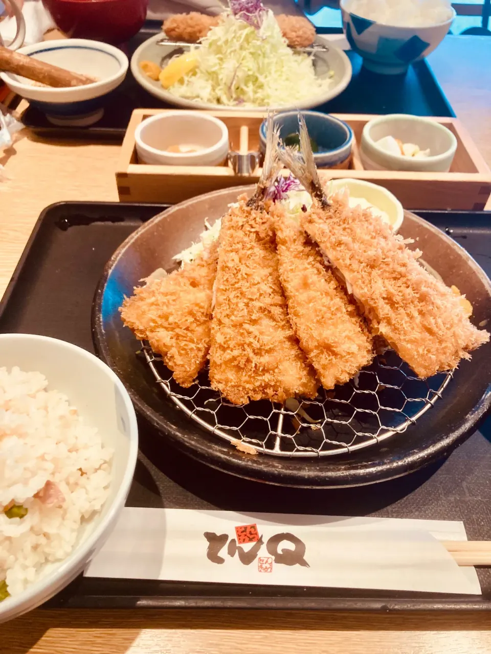 アジフライ定食(5月〜6月限定)|Go Satoさん