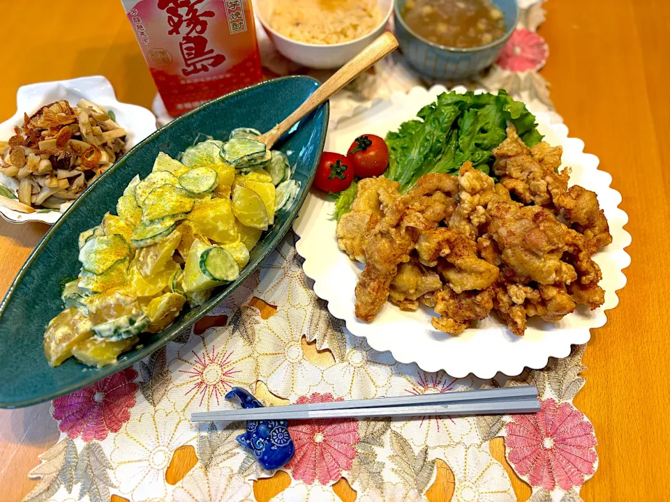 🍴コンソメチキンと新じゃがカレーマヨ|あみかさん