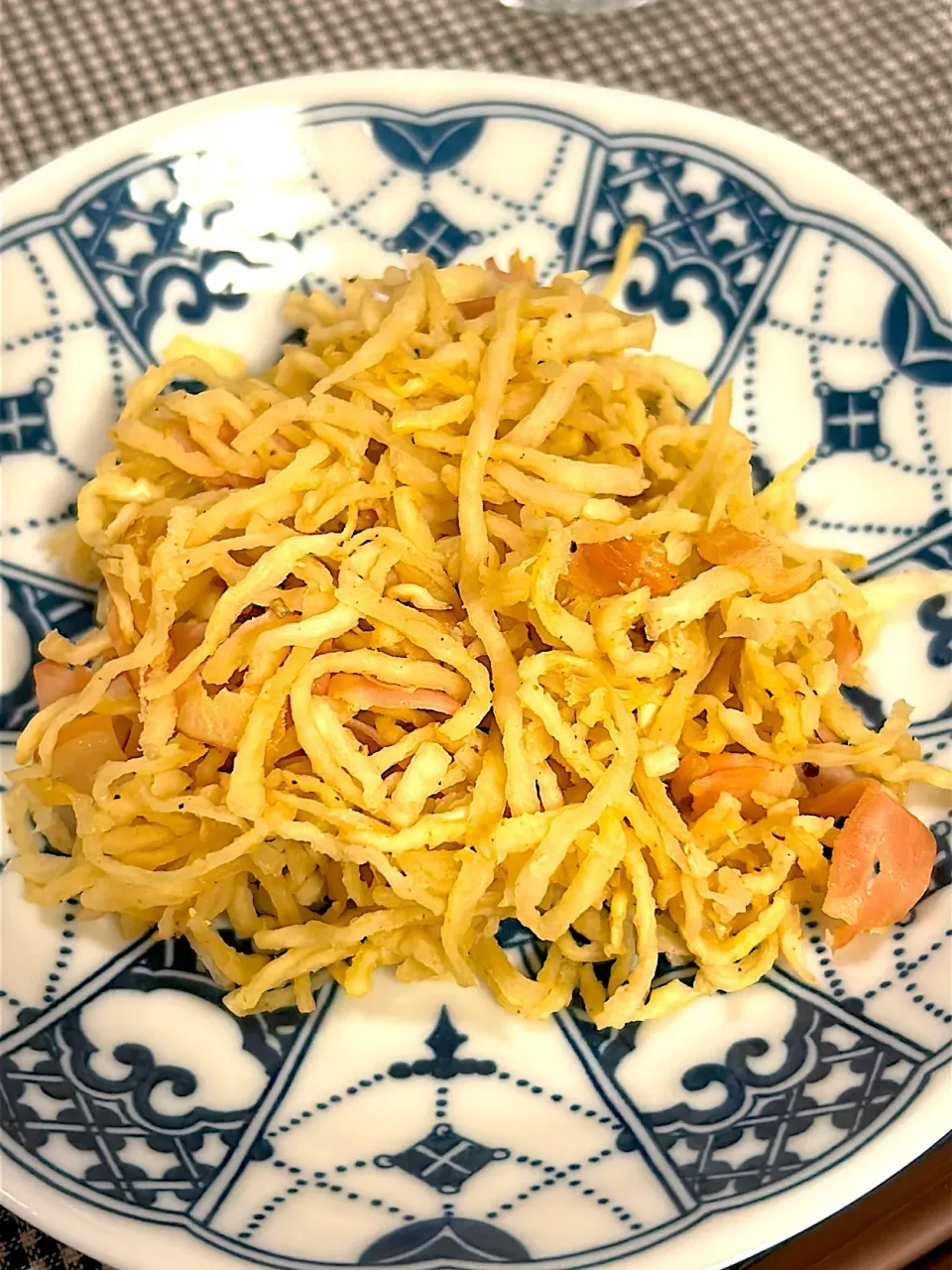 切り干し大根とベーコン炒め|トモさん