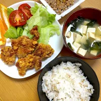 からあげと麦ご飯|sinさん