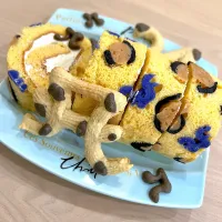 パータデコール🐆ロールケーキ💜|こりなさん