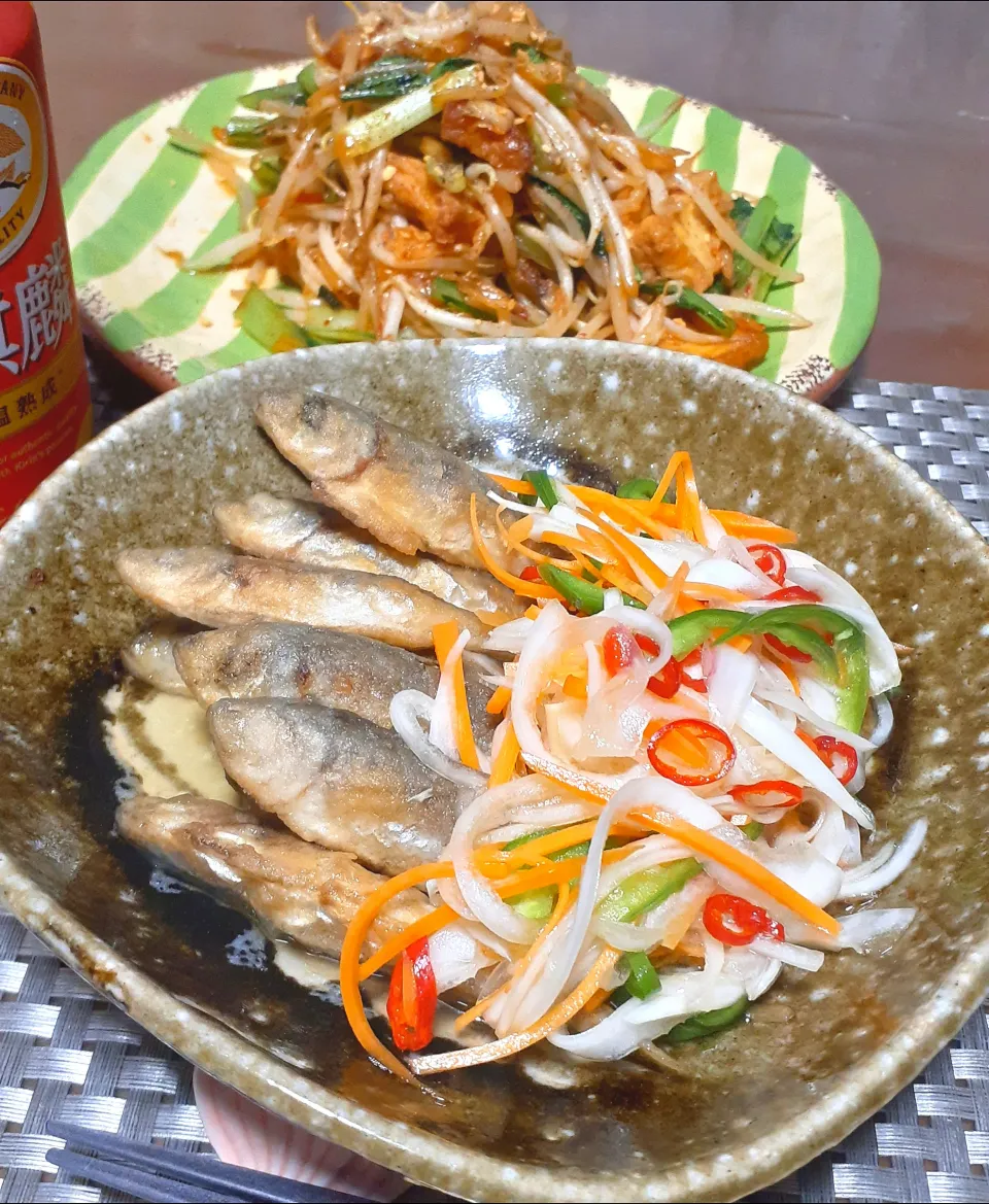 豆鯵南蛮漬け～✴️|びせんさん