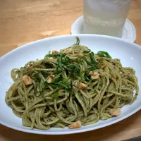 シソベーゼパスタ|つわぶきさん