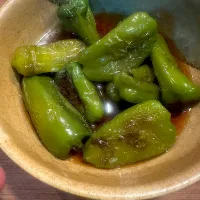 丸ごとピーマンお浸し|いちくんさん