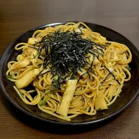 山芋とネギの和風パスタ|ハルカさん