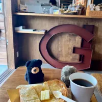 2025/5/23   初めてのモーニングセットBreakfast |19 Boys & 野鳥さん