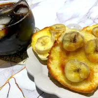 バナナキャラメルトースト🍞🍌| Sugarさん