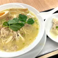 鶏煮こみそば+煮たまご+鶏わんたん🍜|toshi,I🍴さん