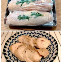 炊飯器保温でサラダチキン|みりさん