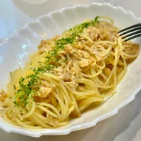 鯖明太パスタ|ぎんさん