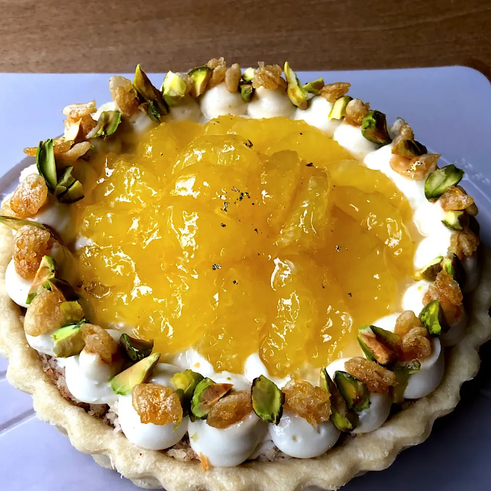 黄金柑のタルト(動物性不使用)|RISARISAさん