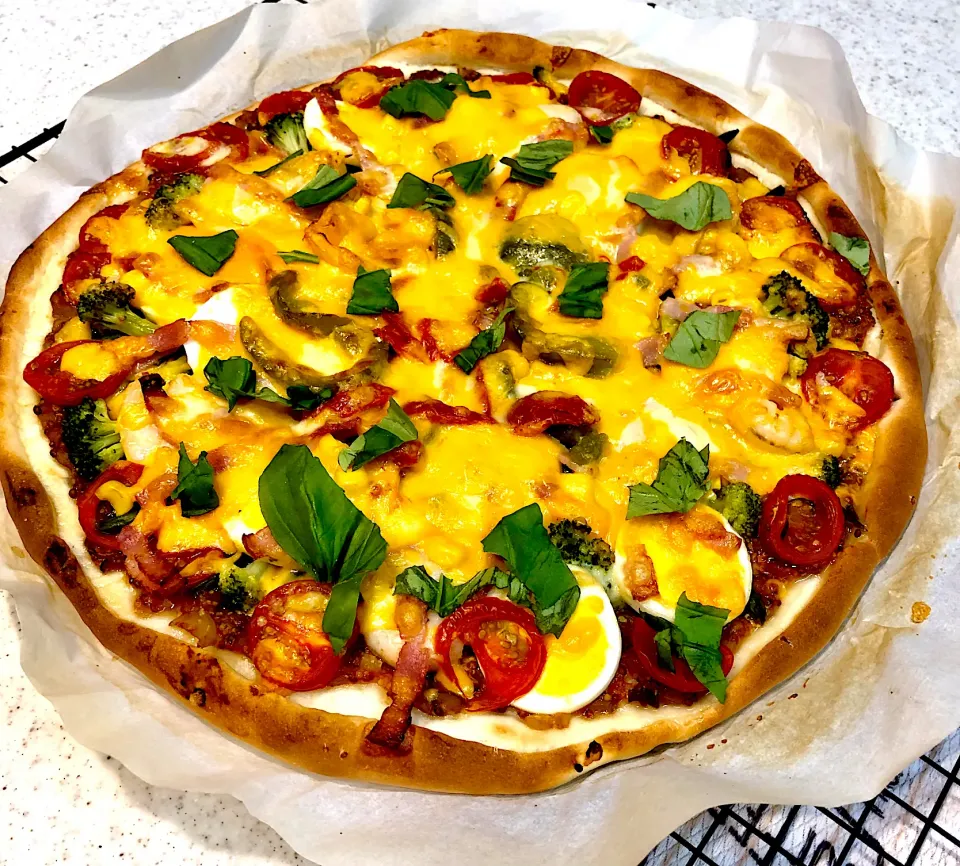 ミックスピザ(トマト)|ユキちゃんさん