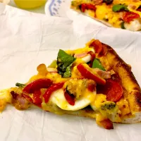 ミックスピザ🍕(カレーマヨネーズ)|ユキちゃんさん