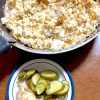 焼き飯　糠漬け| 4jinoanataさん