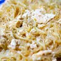 鶏ひき肉ともやしのチャプチェ|アリーさん