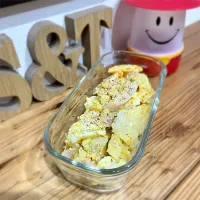 卵とキャベツのサラダ| まりもこさん