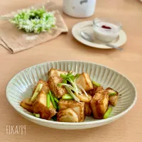 こっくりおいしい かぶと厚揚げのみそバター炒め