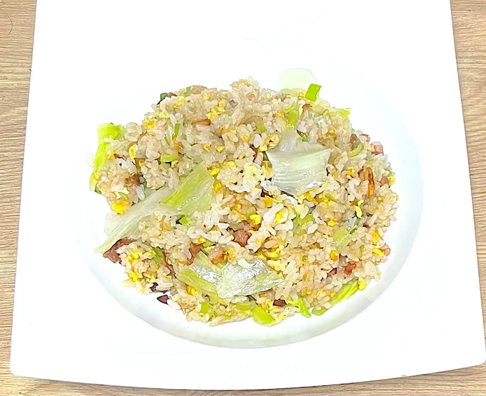 レタス炒飯|銀蔵じいちゃんさん