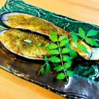 ユミさんの料理 茄子の木の芽和え|ユミさん
