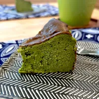 抹茶祭🍵抹茶バスクチーズケーキ