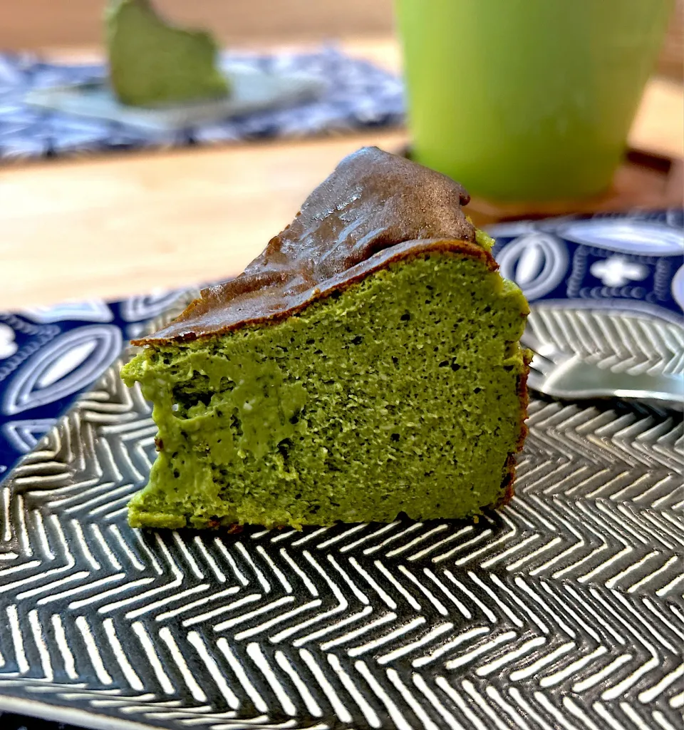 抹茶祭🍵抹茶バスクチーズケーキ|CKさん