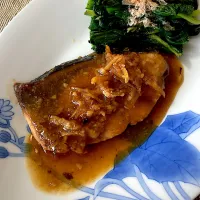 ブリの味噌煮🐟