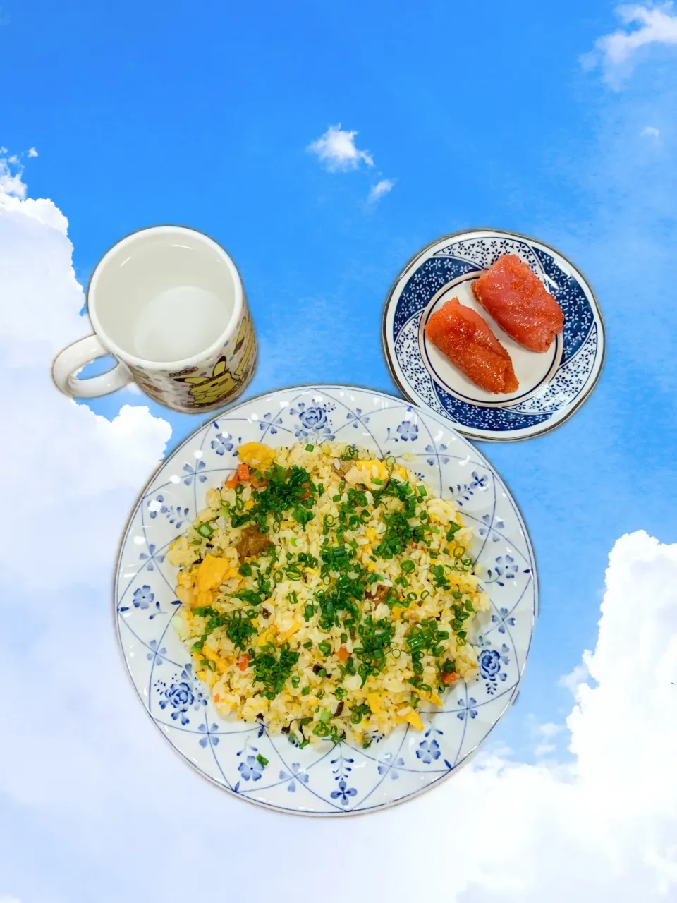 冷凍の五目炒飯　かねふくの辛子明太子|パムさん
