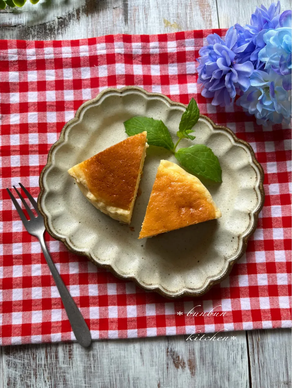 またまたチーズケーキ♡|ハナたなさん