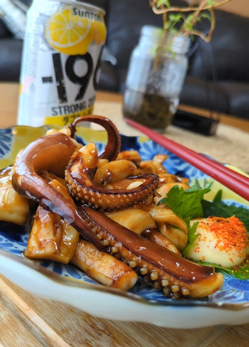 ｲｶの照り焼き|まりおさん