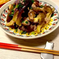 ナスとツナのレンジ蒸し|もっさんさん