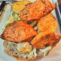 チキンマサラサンドイッチ　chicken masala sandwich|JLGTdさん