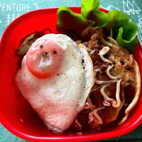 ＊0033.お好み焼き＆焼きそば☘️娘ちゃんの高校生弁当🍱＊|＊抹茶＊さん