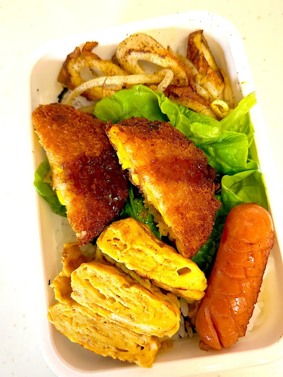 女子新入社員弁当|ぽててとさん