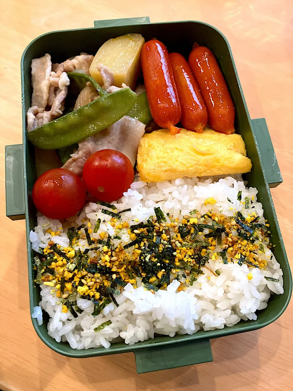 男子高校生弁当25|ふくながさん