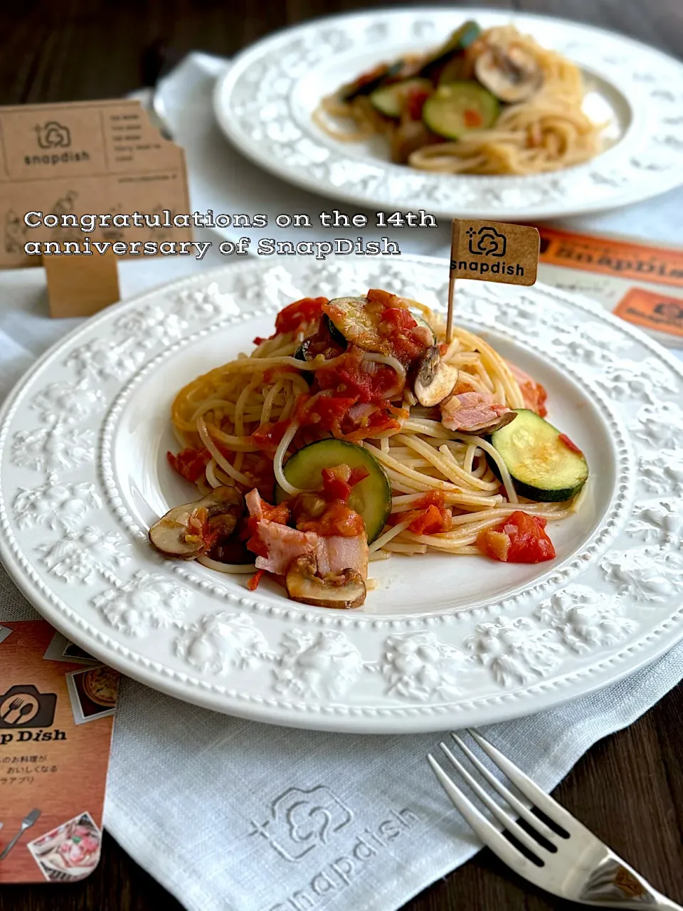 想い出を紡ぐお祝い隊!SnapDish14周年おめでとう㊗️|由美さん