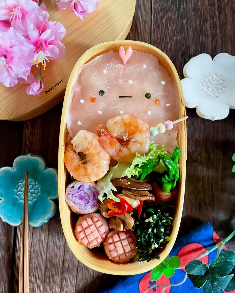 すみっコぐらし弁当|Akiyoෆ¨̮⑅さん