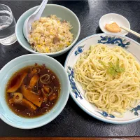 Aセット（半チャンつけ麺）@丸長 宮原店|morimi32さん