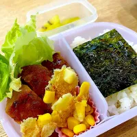 鶏の味噌焼き弁当|しばざきまりさん
