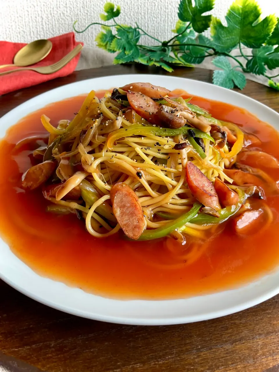 みずほさんの料理 餡掛けスパゲッティ🍝ヨコイのミラカン風|スイーツポテトさん