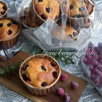 ジューンベリーのカップケーキ🧁|kononon♡*゜さん