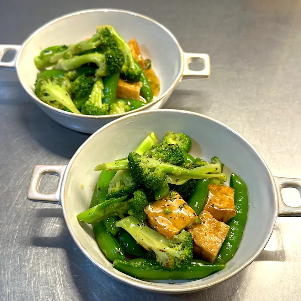 厚揚げの野菜あんかけ|みちさん