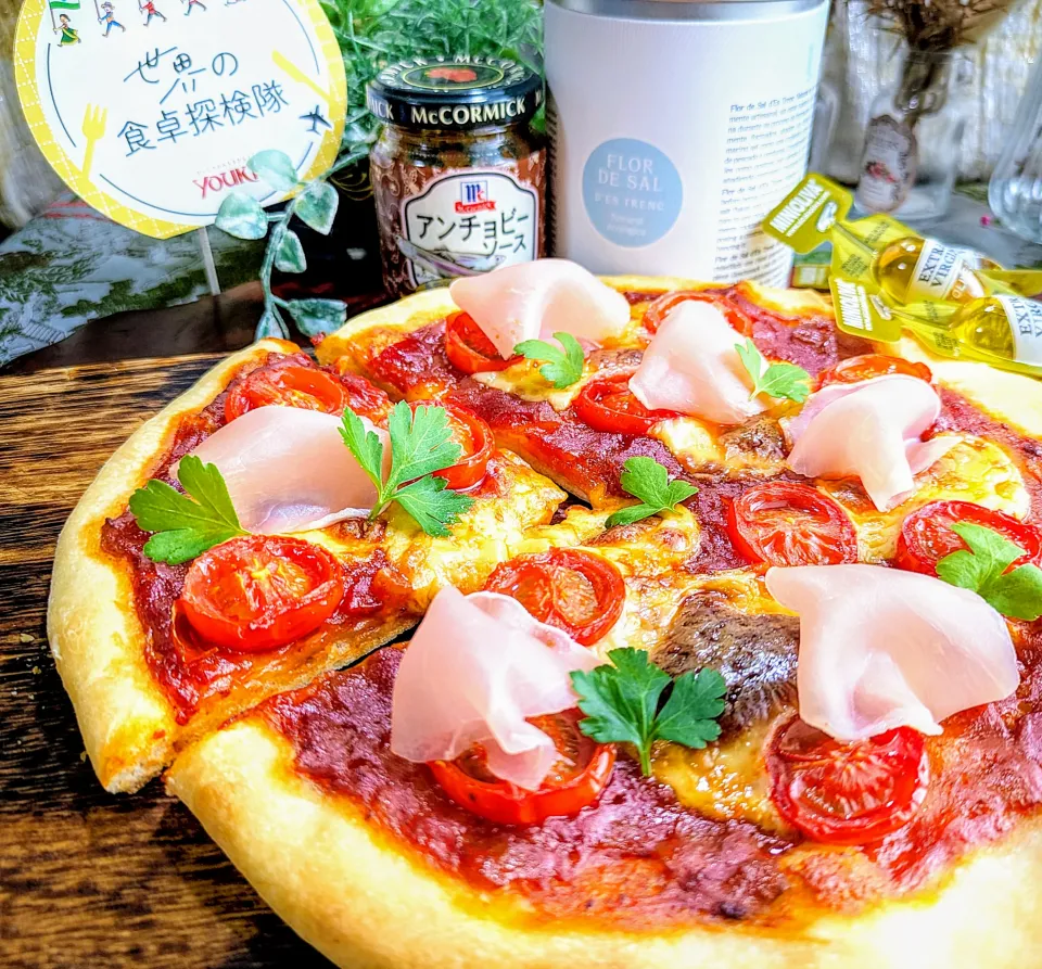 🌏『世界の食卓探検隊』🇮🇹イタリア料理
【🇮🇹ピッツァ】|ayaさん
