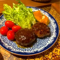 玉ねぎ麹で蒸し焼きハンバーグ|ゆうこりん∞さん